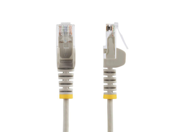 StarTech 30ft Gray Slim CAT6 Ethernet Cable Model N6PAT30GRS