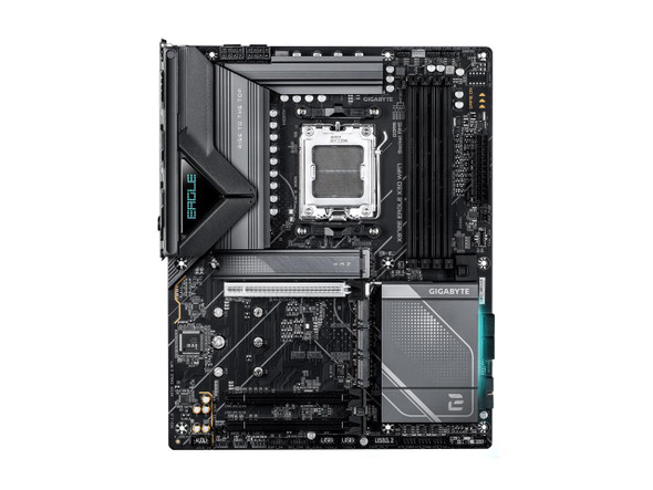 GIGABYTE X870E EAGLE X3D WF7 AMD AM5 ATX Motherboard, Supports AMD Ryzen