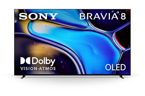SONY 77" OLED 4K ULTRA HD TV BRAVIA 8 SMART GOOGLE TV DOLBY VISION HDR K-77XR80