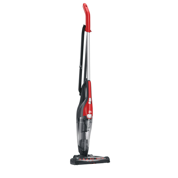 DIRT DEVIL POWER STICK LITE 4-IN-1 CORDED STICK VACUUM CLEANER - BLACK/RED