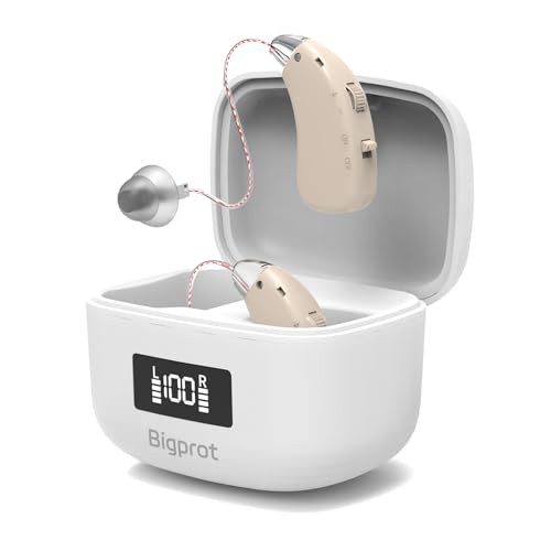 BIGPROT HEARING AIDS RECHARGEABLE FOR SENIORS LIGHTWEIGHT HEARING AMPLIFIERS