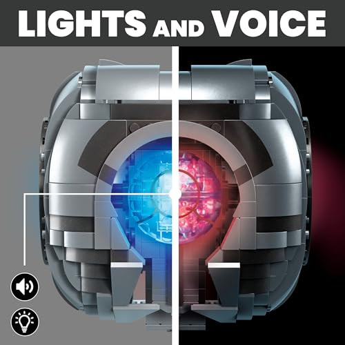 MEGA BLOKS HALO 343 GUILTY SPARK LIGHTS & SOUNDS BUILD & DISPLAY SET HRR69 New