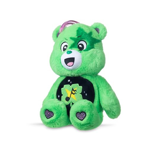 23038 Care Bears Rock Theme Medium Size Plush Good Luck Bear
