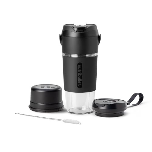 NUTRIBULLET FLIP PORTABLE BLENDER WITH TRITAN CUP, CORDLESS - BLACK