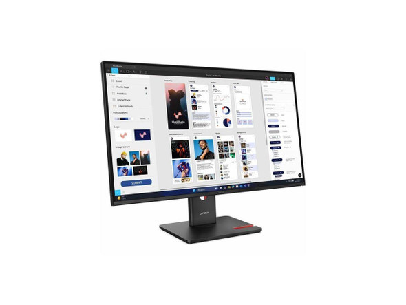 Lenovo ThinkVision T32UD-40 32" Class 4K UHD LED Monitor - 16:9 - Eclipse Black