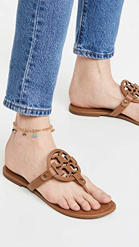 50008694 TORY BURCH WOMEN'S MILLER SANDALS SIZE: 7 - VINTAGE VACHETTA