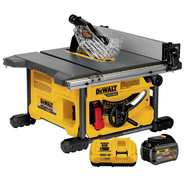 DEWALT FLEXVOLT 60V MAX TABLE SAW 8-1/4" DCS7485T1 - MULTI