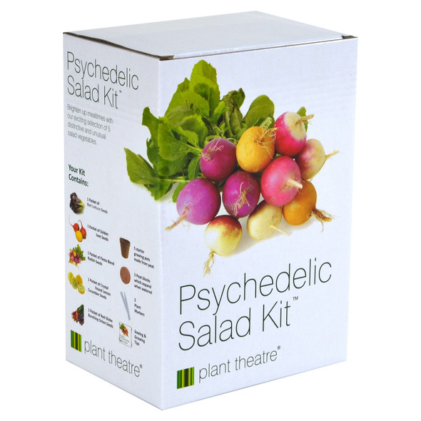 PLANT THEATRE PSYCHEDELIC VEGETABLE GARDEN STARTER KIT GROW KIT New