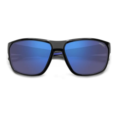 CARRERA 4018/S D51 BLACK BLUE 63/16/135 MAN SUNGLASSES - BLACK BLUE