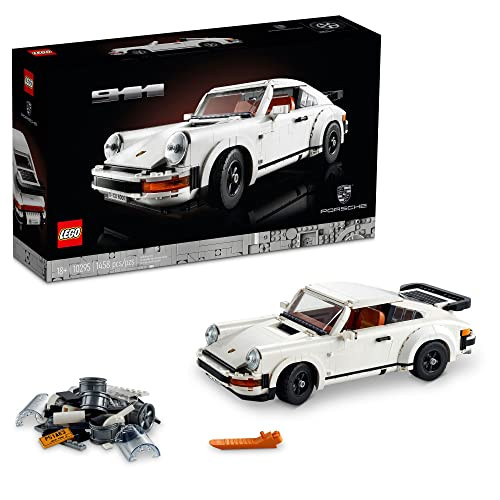 LEGO ICONS PORSCHE 911 COLLECTIBLE CAR MODEL KIT 10295 - WHITE