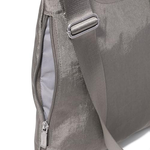 BAGGALLINI DRIFT SLIM CROSSBODY MSC102B0865- STERLING SHIMMER - NEW New