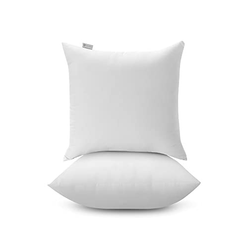 Acanva Throw Pillow Inserts for Bed Couch Sofa, Ultra Soft Polyester Filling New