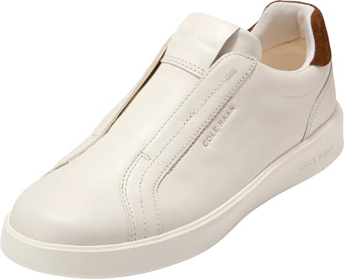 W34140 WOMEN'S GRAND CROSSCOURT LUX SLIP-ON IVORY/TOBACCO/FOREST SIZE 9