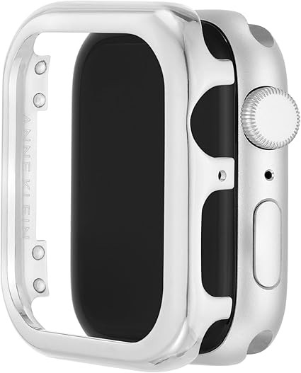 ANNE KLEIN PREMIUM BUMPER COMPATIBLE WITH APPLE WATCH SEAMLESS FIT 44MM - SILVER