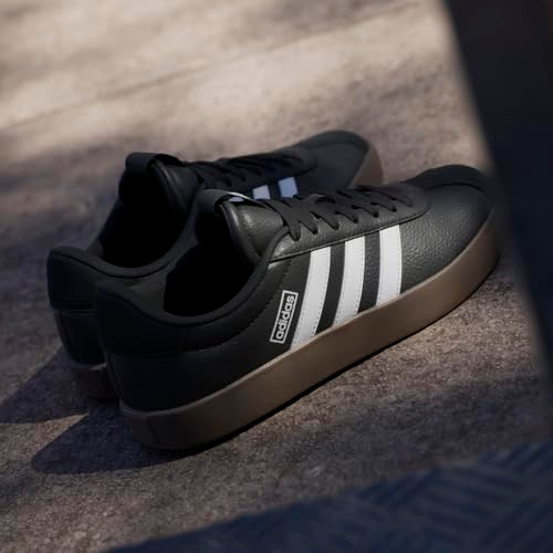 ADIDAS WOMEN VL COURT 3.0 SNEAKERS CORE BLACK CLOUD WHITE SIZE 6.5