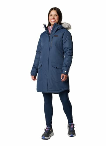 WL0885 WOMEN'S SUTTLE INSULATED JACKET COLUMBIA NAVY M New