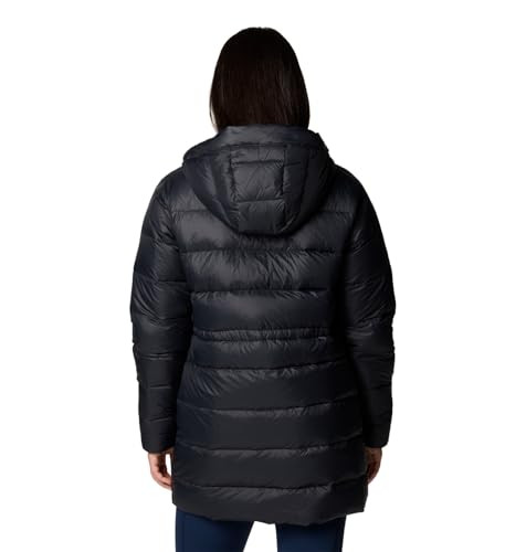 WL5479-010 COLUMBIA WOMEN'S HARMONY FALLS MID DOWN JACKET BLACK SIZE S
