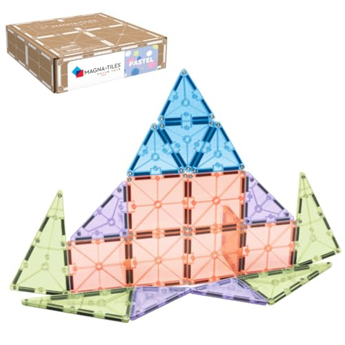 MAGNA-TILES COLOR SHOP PASTEL 20-PIECE MAGNETIC CONSTRUCTION SET MAGNA-TILES New