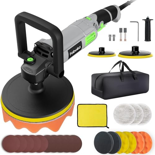 Redback Buffer Polisher Kit 6/7" Detachable Handle Variable Speed 1300-3500RPM New