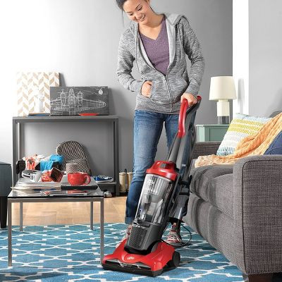 DIRT DEVIL ENDURA EXPRESS BAGLESS COMPACT UPRIGHT VACUUM CLEANER 20FT CORD - RED New
