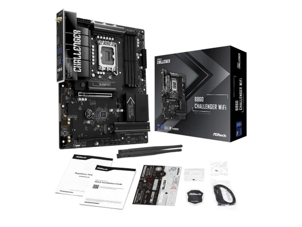 ASRock B860 Challenger WiFi LGA 1851 Intel B860 ATX Motherboard