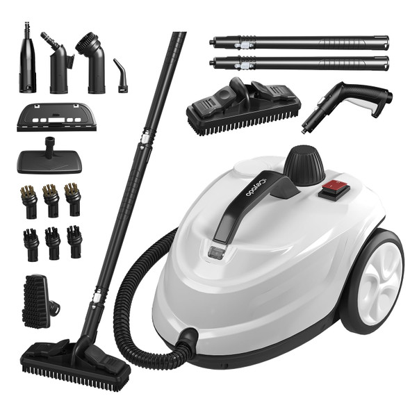CEYODO STEAM CLEANER POWERFUL HEAVY DUTY CANISTER 34 ACCESSORIES SBD3 - WHITE
