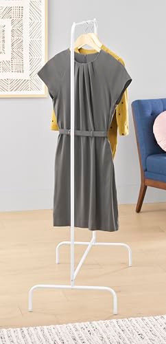 WHITMOR FREESTANDING GARMENT RACK 6023-1168-WHITE - WHITE