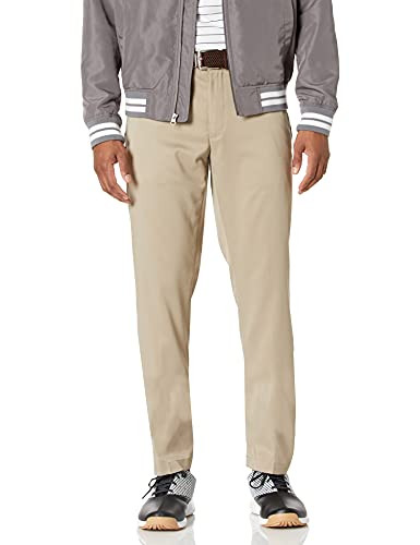 AMAZON ESSENTIALS MEN'S SLIM-FIT STRETCH GOLF PANT SIZE 32W X 29L KHAKI BROWN New