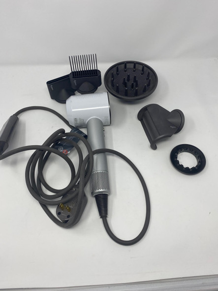DYSON SUPERSONIC HAIR DRYER - WHITE SILVER
