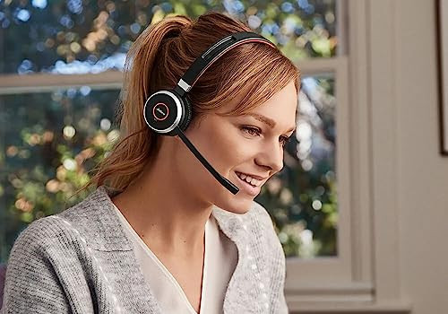 JABRA EVOLVE 65 SE LINK380A MS STEREO- BLUETOOTH HEADSET 6599-833-309 - BLACK
