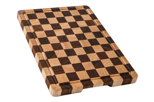 THETCHRY Cutting Boards for Kitchen Checkered Cutting Board Upgraded - Wood New