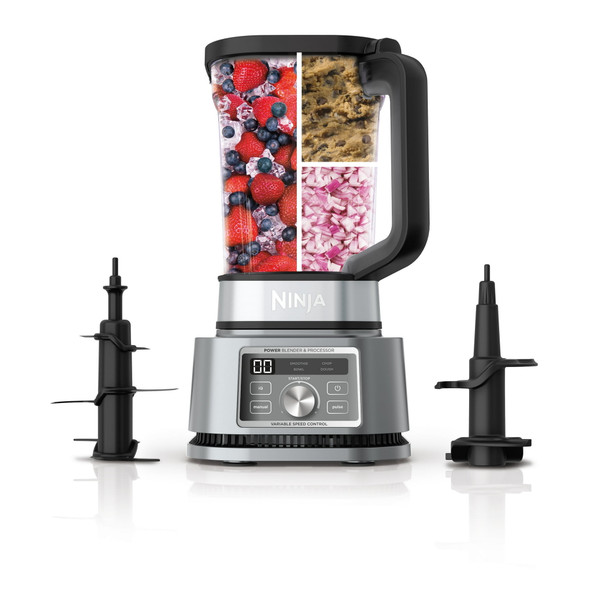 Ninja Foodi Power Blender and Processor 3-in-1 72-oz 1200W - STAINLESS STEEL