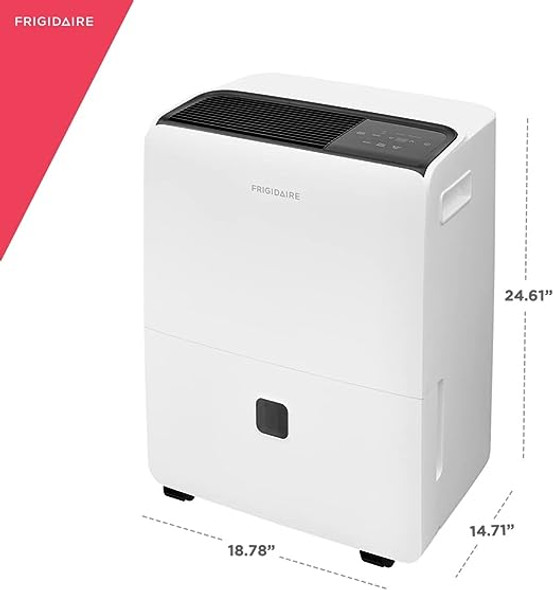 Frigidaire High Humidity 60 Pint Capacity Dehumidifier FFAD6022W1 - White