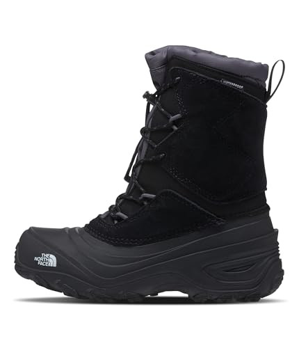 NF0A5LXFNY7 THE NORTH FACE ALPENGLOW V BOOT YOUTH TNF BLACK/GRAY SIZE 11