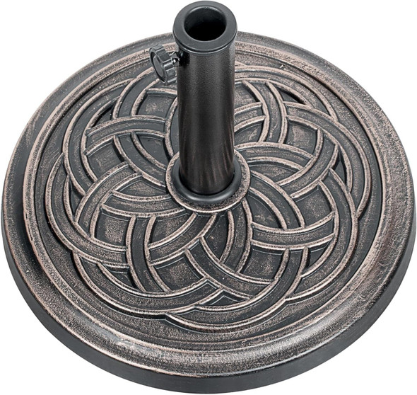 YSSOA 24.2 LBS 17.7" Market Umbrella Base Heavy Duty Round Patio Umbrella New