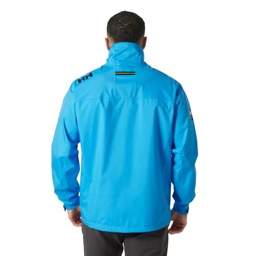 34445-645 HELLY-HANSEN MEN'S CREW JACKET 2.0 CYAN SIZE SMALL New