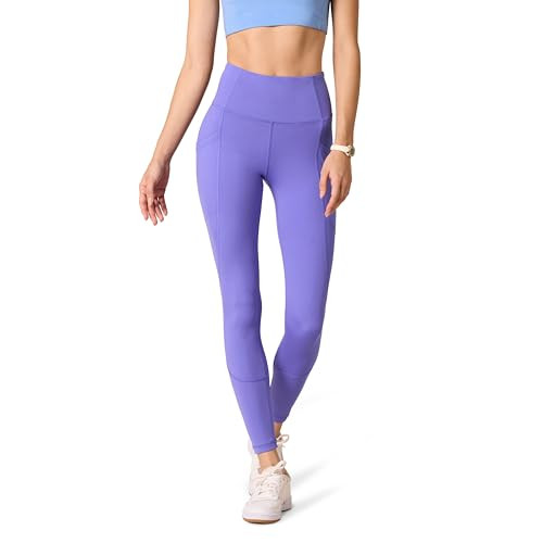 AMAZON ESSENTIALS WOMEN HIGH WAISTED ACTIVE SCULPT FULL LEG LEGGINGS, PURPLE XLG New