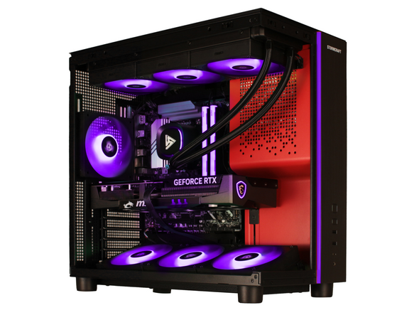 Stormcraft Gaming Desktop PC PHANTOM AMD Ryzen 7 9800X3D 32GB DDR5 2TB SSD AMD