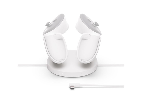 Meta Quest Compact Charging Dock — Works with Meta Quest 3/3S — Extended Headset