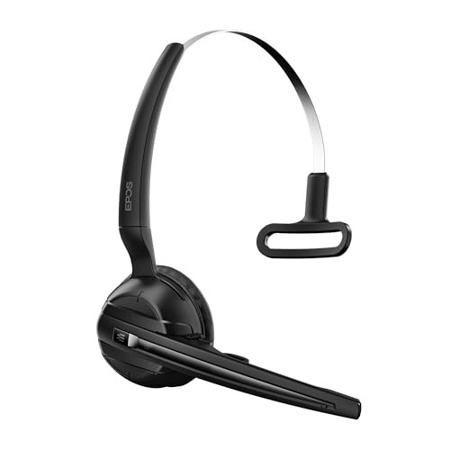 EPOS IMPACT D 10 USB ML II - WIRELESS DECT MONO EAR CONVERTIBLE HEADSET - BLACK New