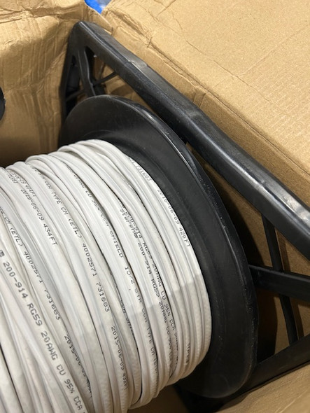 STEREN RG59 BUNDLED CAMERA CABLE 500FT - WHITE