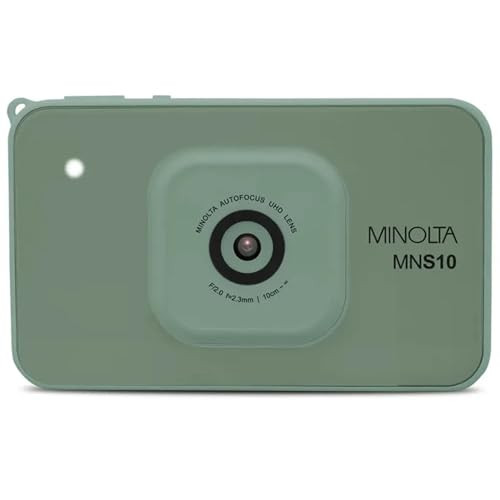 MINOLTA 48MP DIGITAL CAMERA, 4K ULTRA SLIM, AUTOFOCUS, MNS10-TL - TEAL