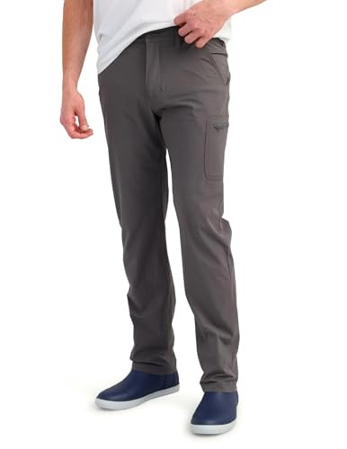 HUK - MEN NEXT LEVEL QUICK-DRYING FISHING PANTS - IRON M New