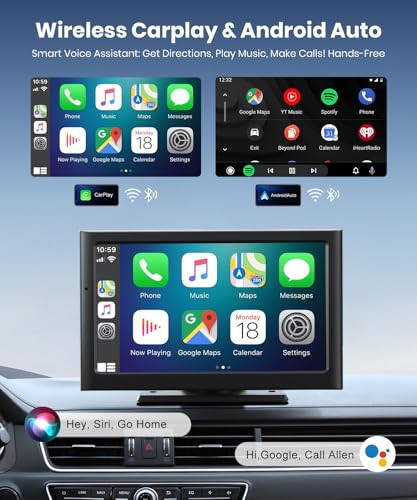 FOXPARK WIRELESS APPLE CARPLAY SCREEN - SUNLIGHT READABLE 7.2" RC07 - BLACK