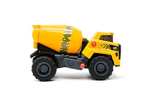 CAT CONSTRUCTION TOYS 11.5" POWER HAULERS 2.0 CEMENT MIXER LIGHTS SOUNDS AGES 3+