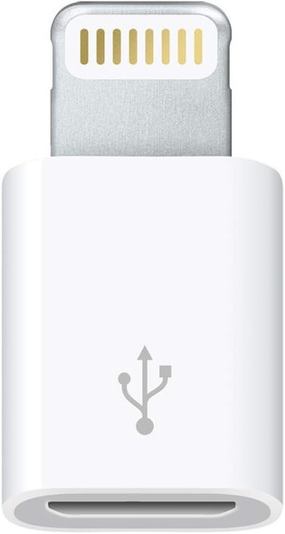 APPLE LIGHTNING TO MICRO USB ADAPTER - WHITE