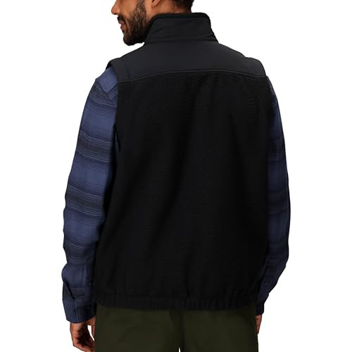 MARMOT MEN'S WANDERER HIGH PILE FLEECE VEST SMALL BLACK New