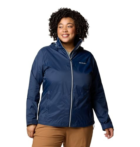 COLUMBIA WOMEN’S SWITCHBACK IV JACKET - COLLEGIATE NAVY - XL New