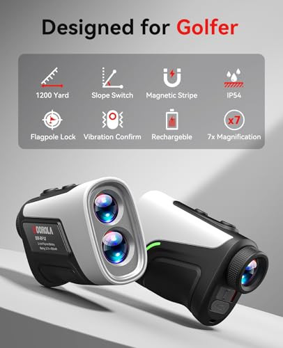 HOOROLA RANGE FINDER GOLF RECHARGEABLE BATTERY SW-RF12 - BLACK