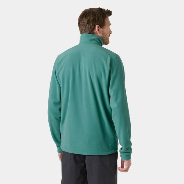 HELLY HANSEN MEN'S DAYBREAKER FLEECE JACKET LARGE - 494 OPAL GREEN New